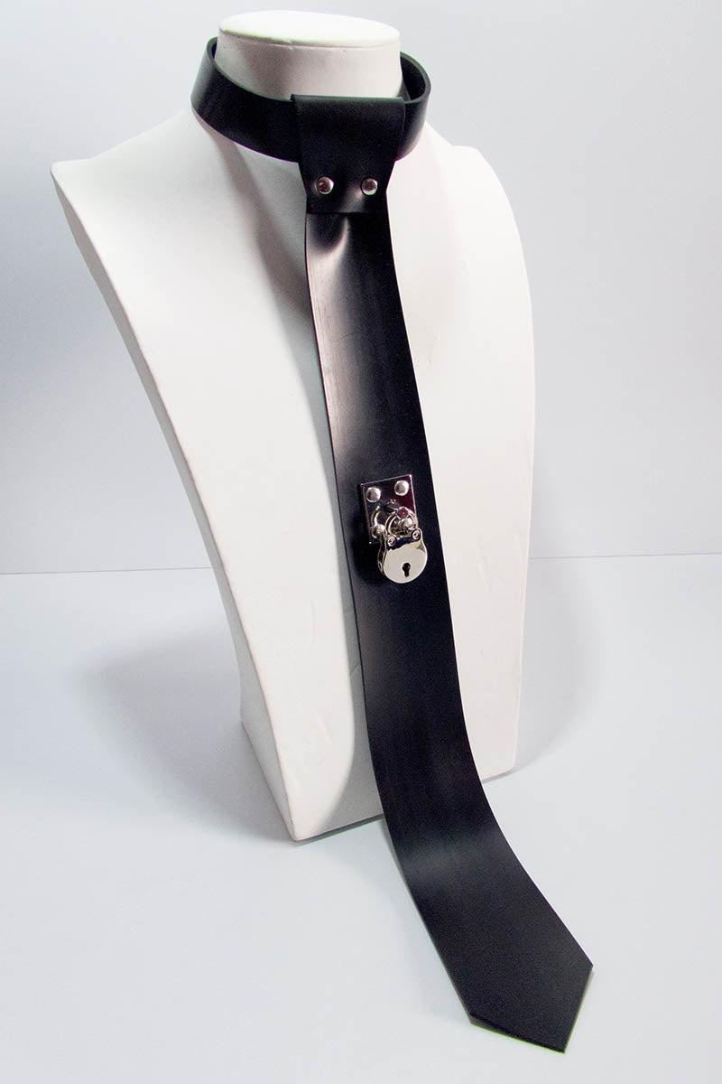 Skinny Tie with Padlock