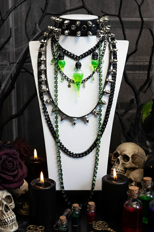 Paris Green Choker