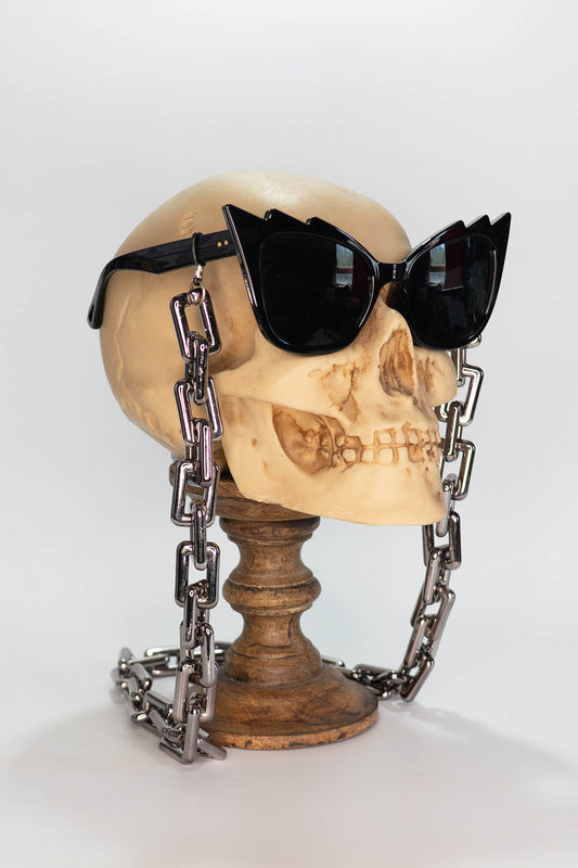 Big Square Glasses Chain