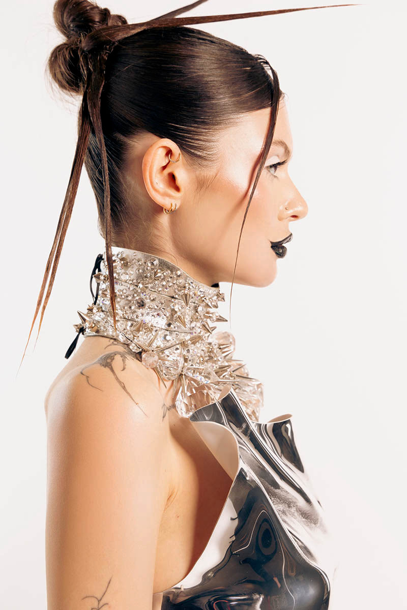 Swarovski Crystal Posture Collar