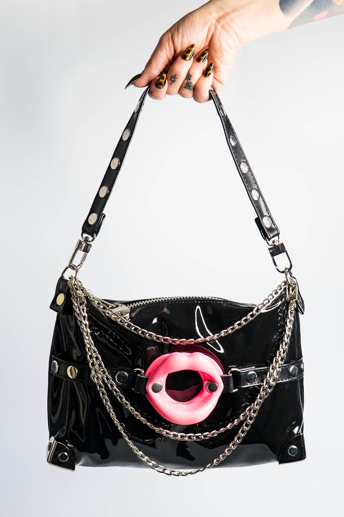 Lola Handbag - Pink Lips