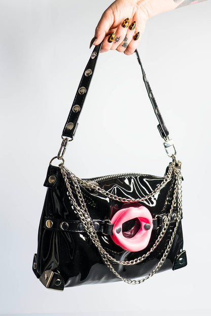 Lola Handbag - Pink Lips