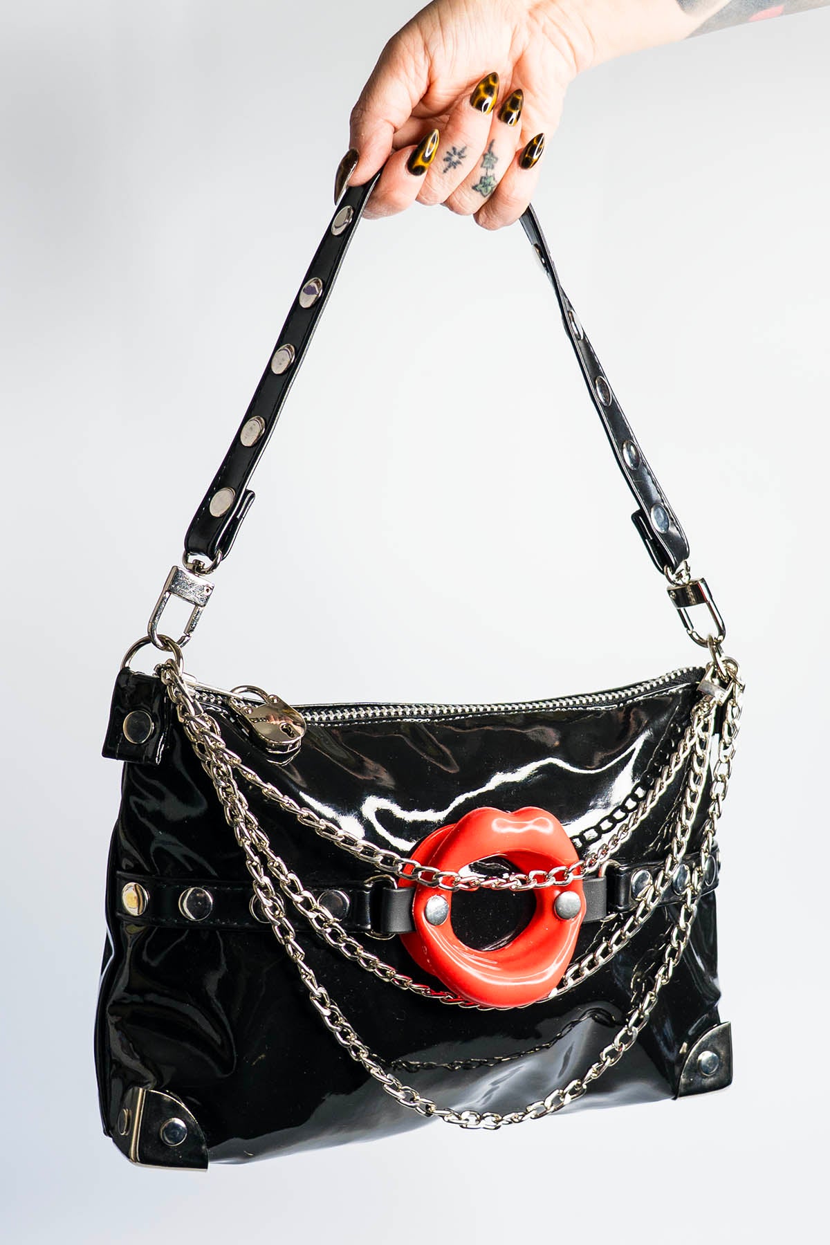 Lola Handbag - Red Lips
