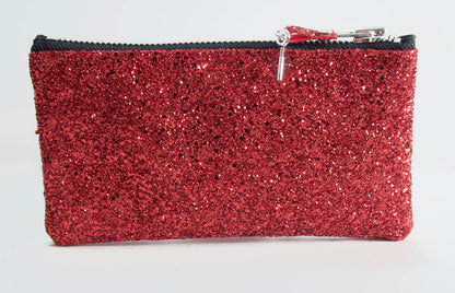Make up bag w/ padlock in Glitter