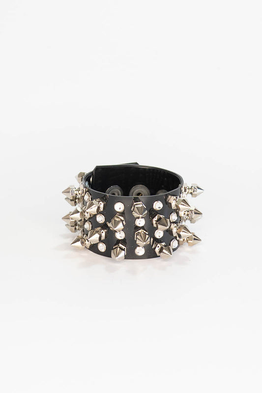 Studs and Diamonds Bangle