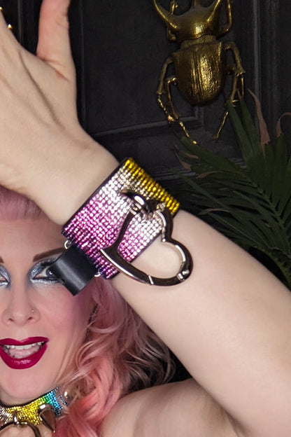 Love Trap Cuff in Rainbow