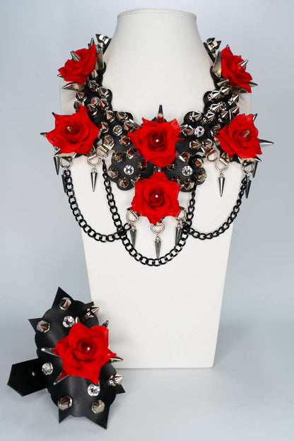 Wild Rose Bracelet (Wide)