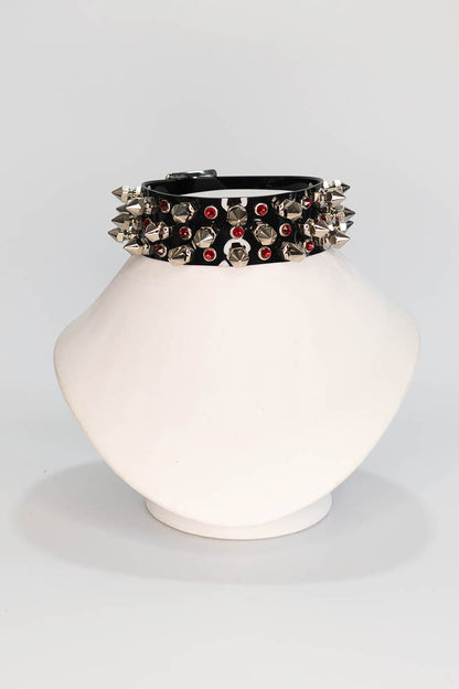 Studs and Diamonds Choker