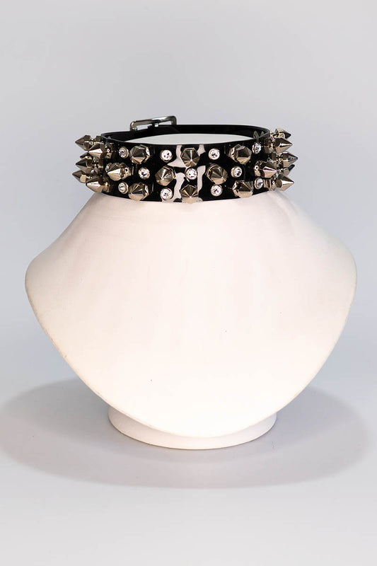 Studs and Diamonds Choker