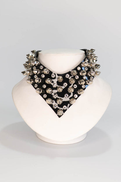 Studs and Diamonds Necklace