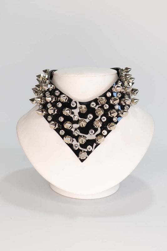 Studs and Diamonds Necklace