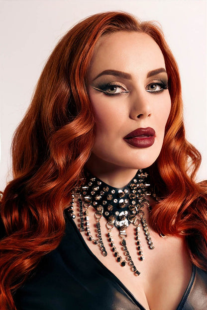 Studs and Diamonds Chain Necklace