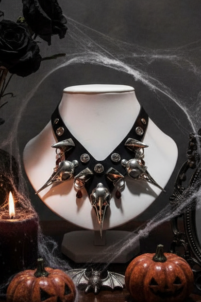 Bird Skull Necklace