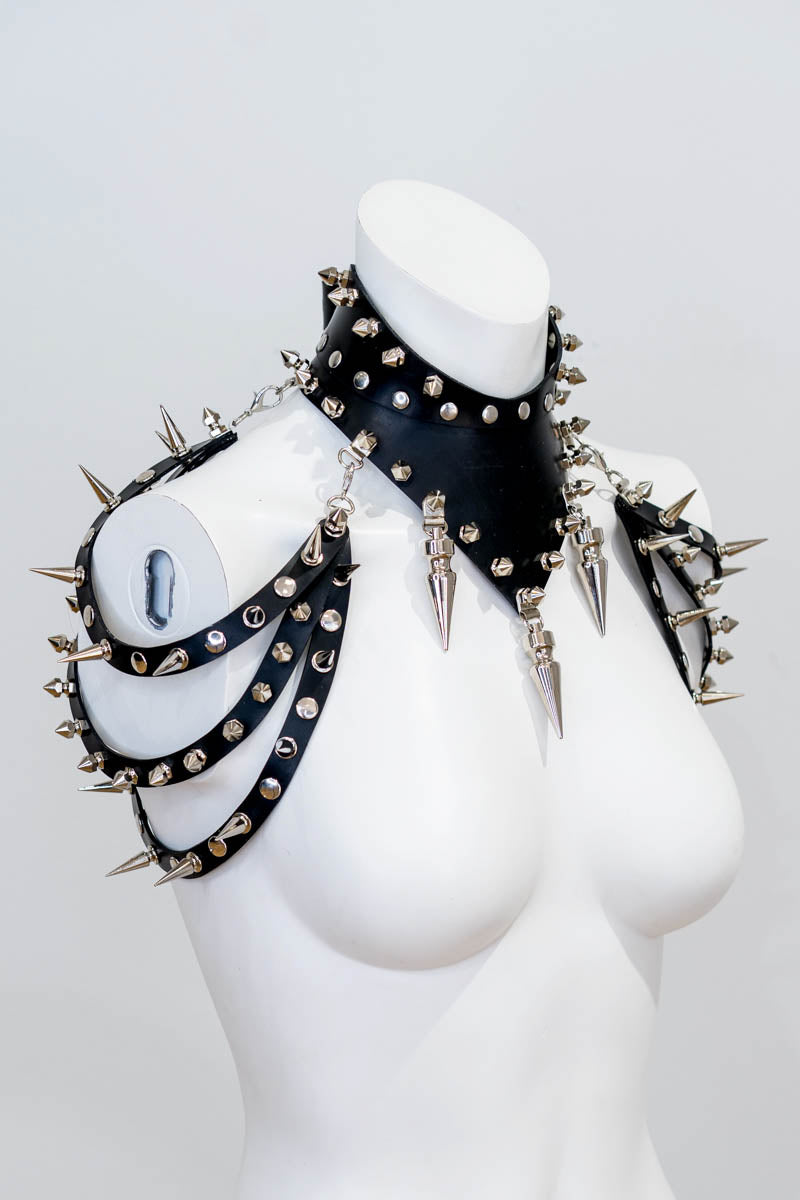 Half Posture Collar with Shoulder Harness