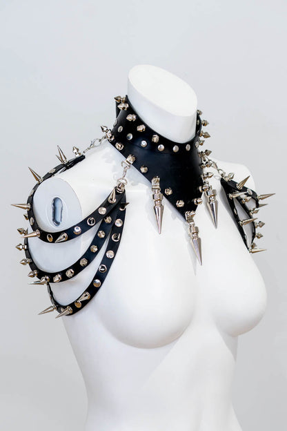Half Posture Collar with Shoulder Harness