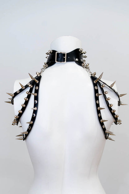 Half Posture Collar with Shoulder Harness