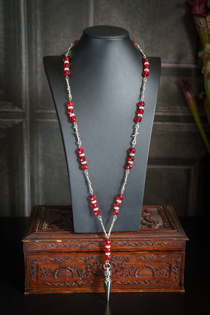 Rosary with Glass Beads