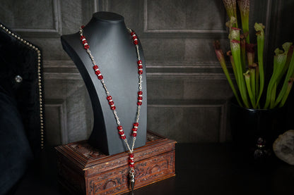 Rosary with Glass Beads