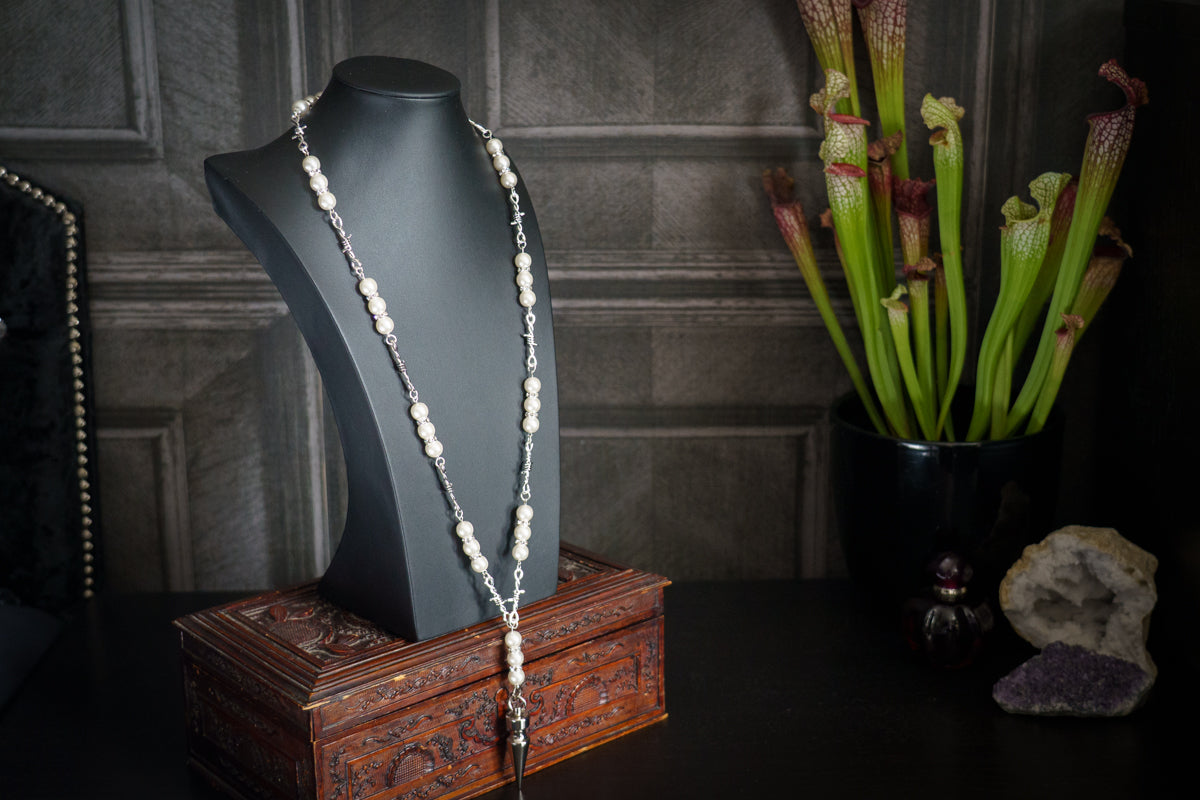 Rosary with Pearls