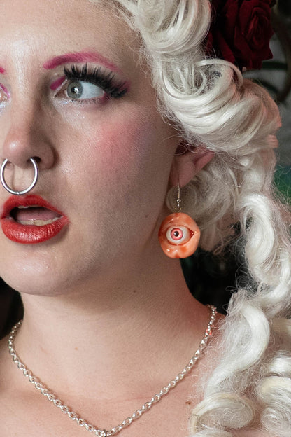 Lip Eyeball Earrings