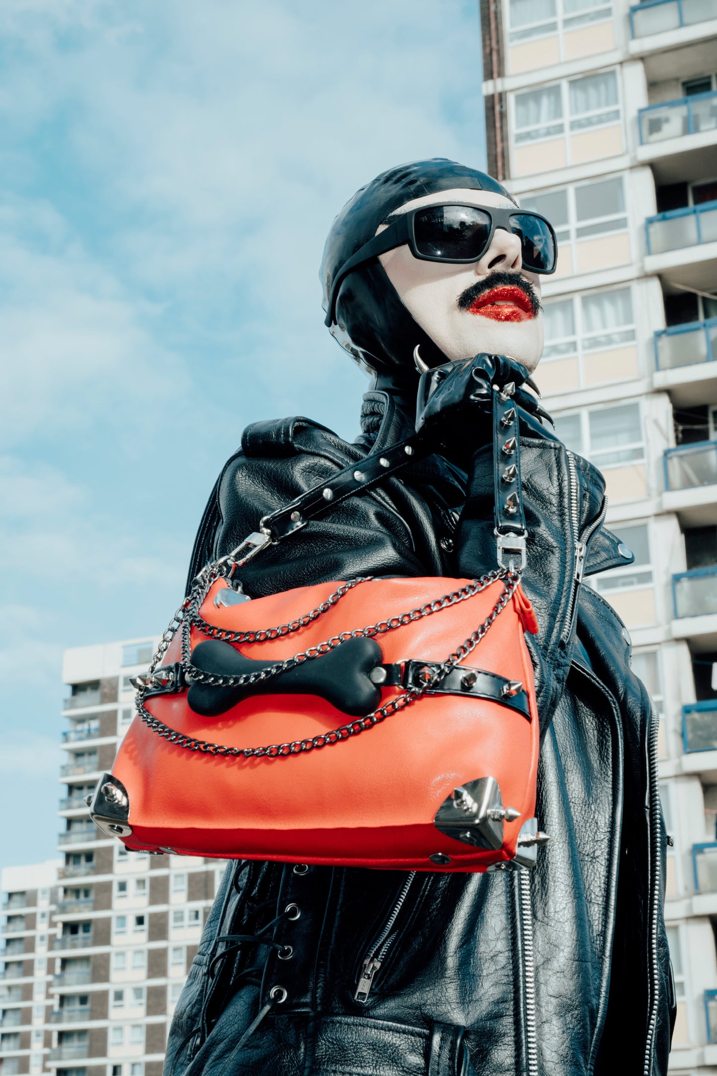 Butch Handbag - Black Bone