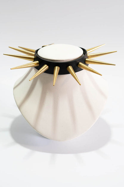 Choker with XL Spikes