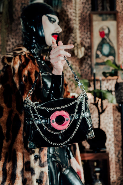 Lola Handbag - Pink Lips
