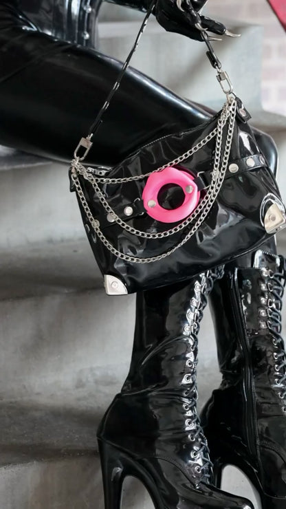 Lola Handbag - Pink Lips