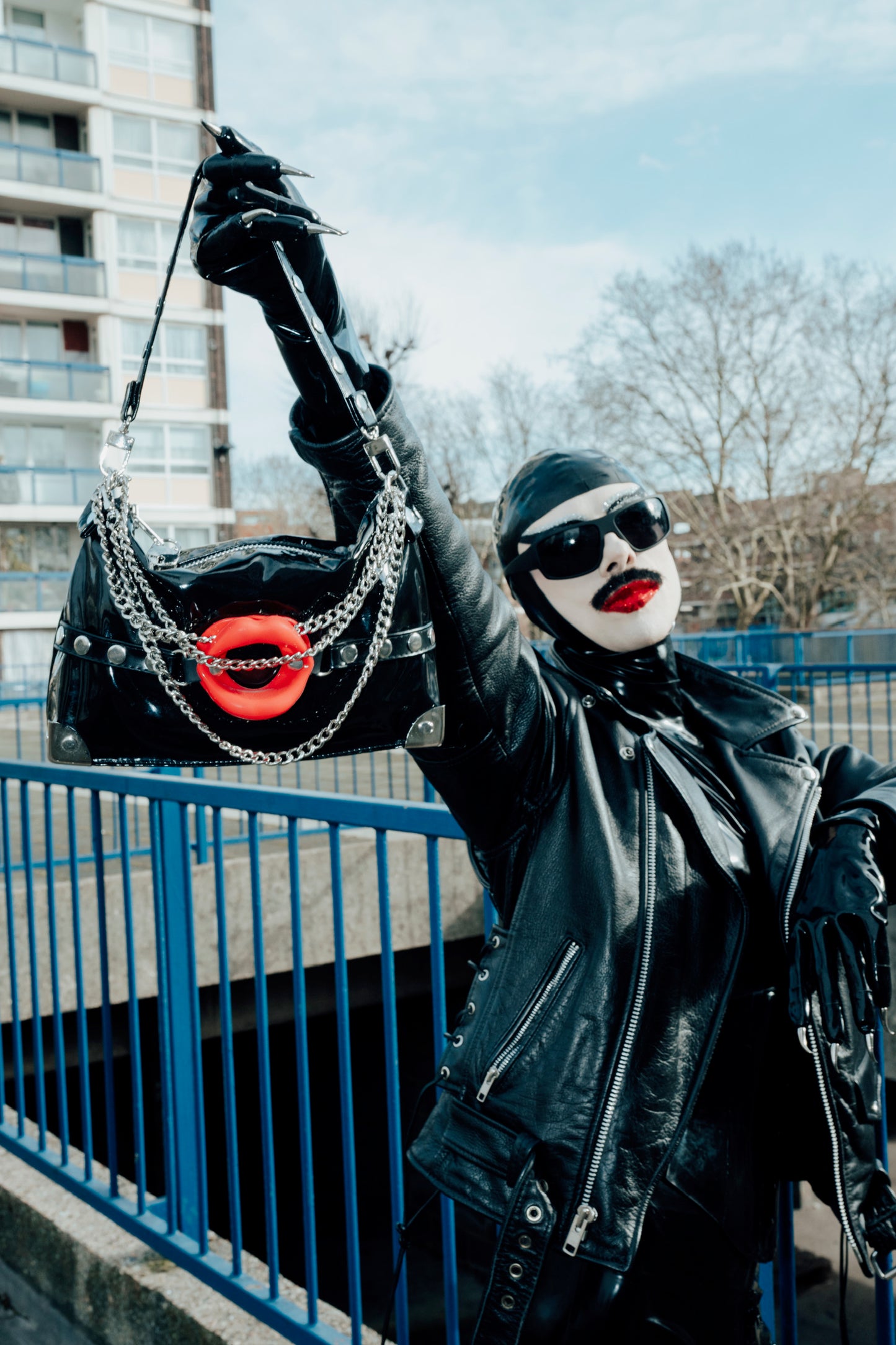 Lola Handbag - Red Lips