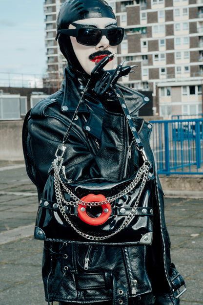Lola Handbag - Red Lips