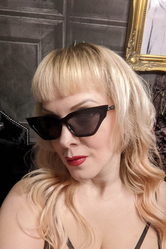Chain-Arm Sunglasses