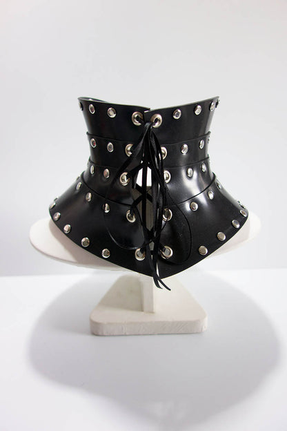 Armour Posture Collar with Rivets