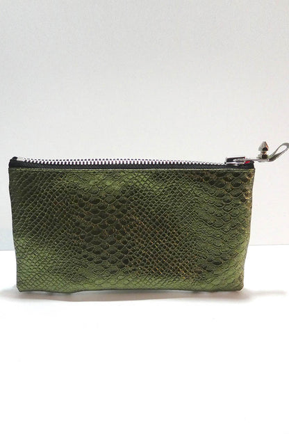 Make up bag w/ spikes in PU Leather