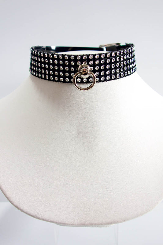 Diamante Choker w/ Ring