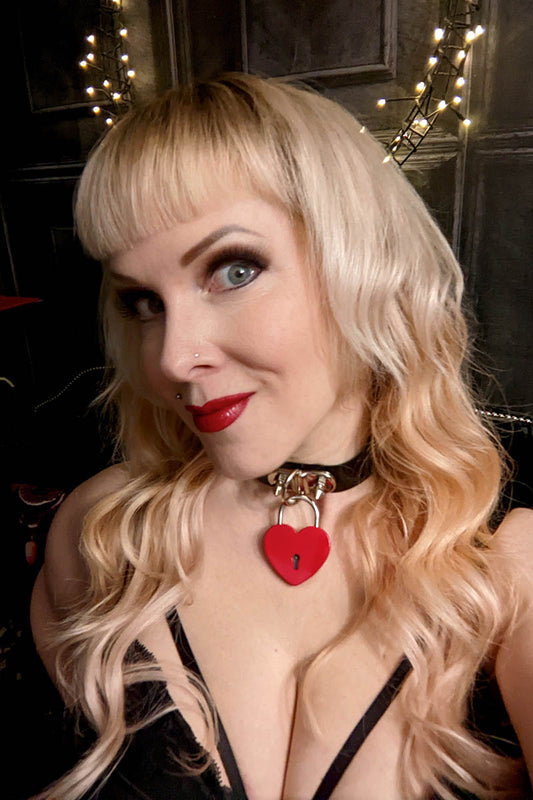 Chunky XL Padlock Choker