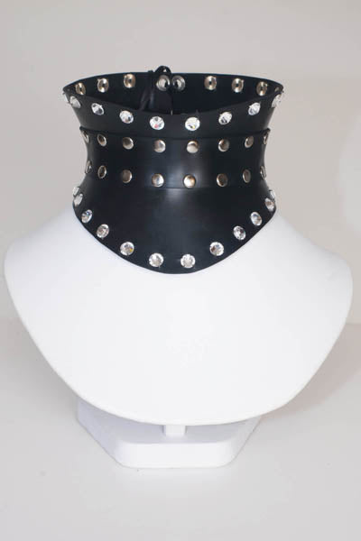 Corset Collar with Diamonds