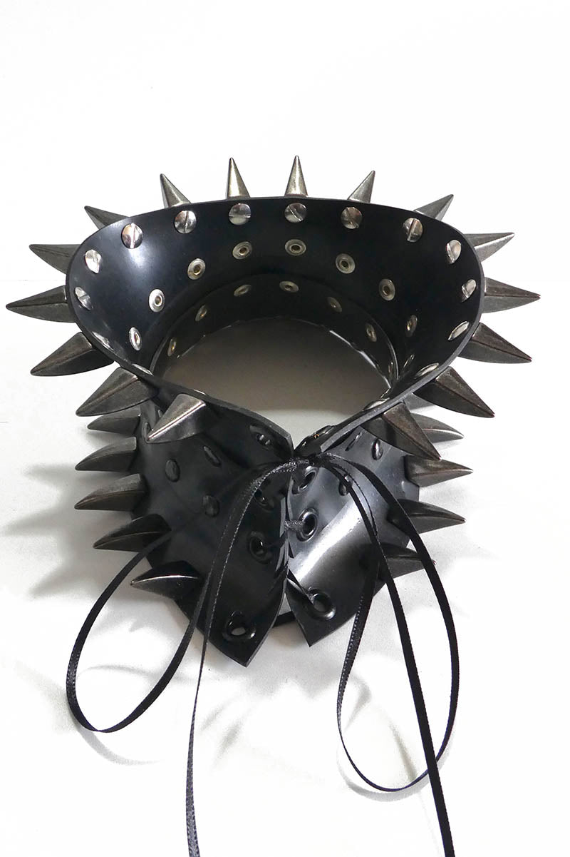 Corset Choker with Black Claws