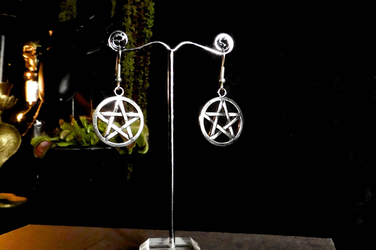 Pentagram Earrings