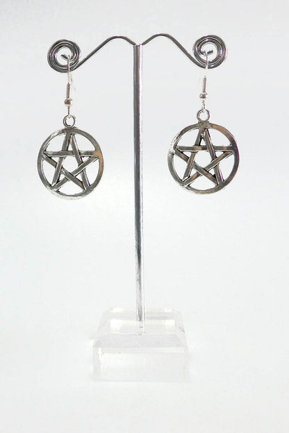 Pentagram Earrings