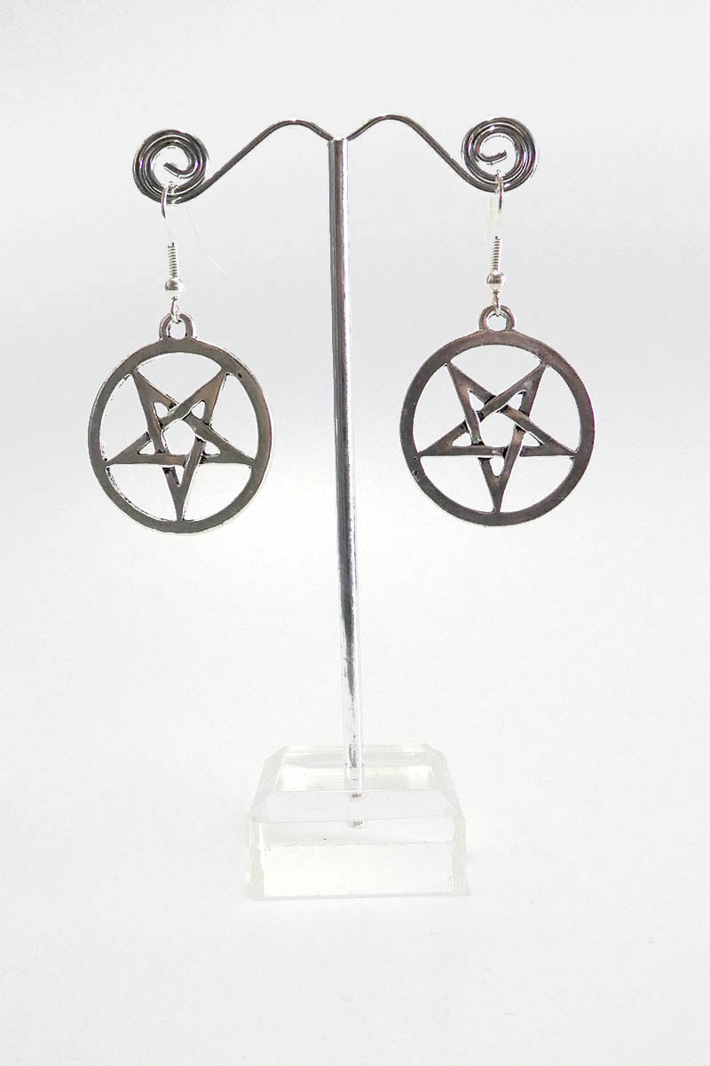 Pentagram Earrings