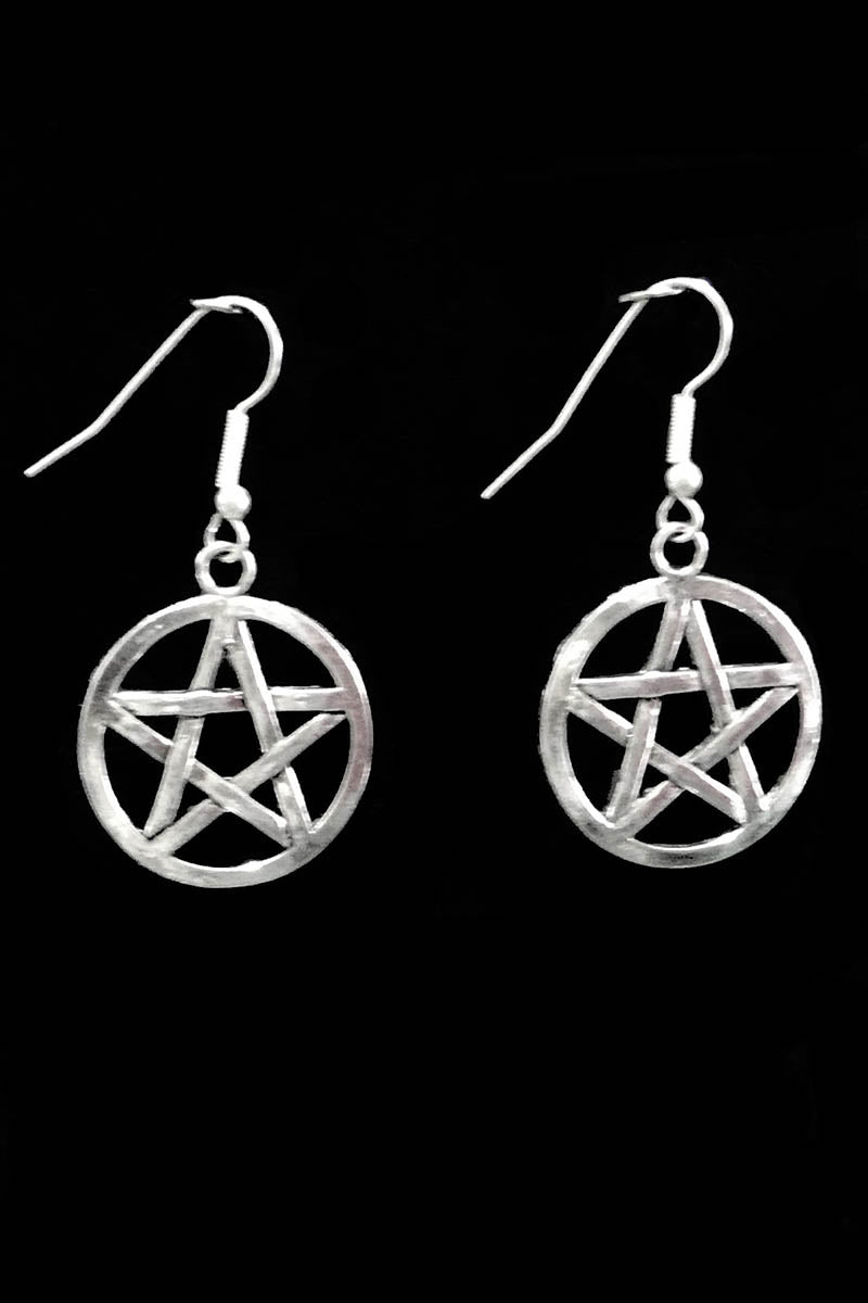 Pentagram Earrings