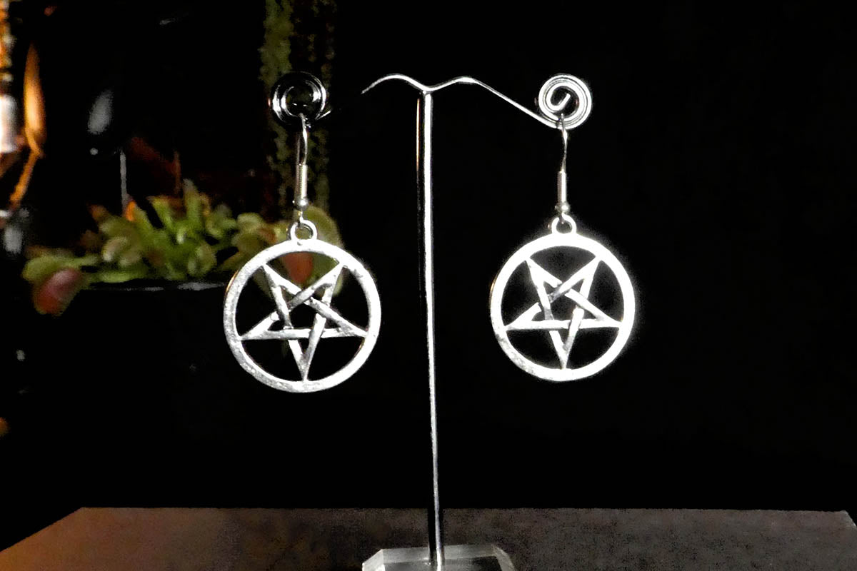 Pentagram Earrings