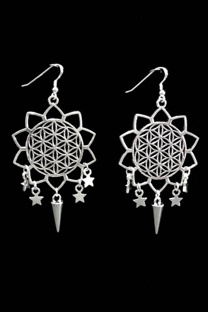 Flower of Life with Stars