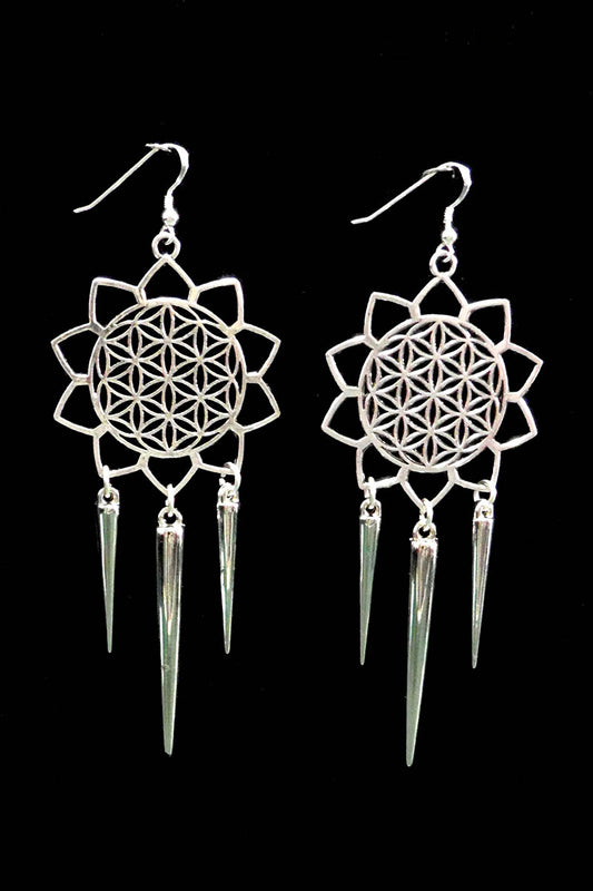 Flower of Life with Triple Spikes