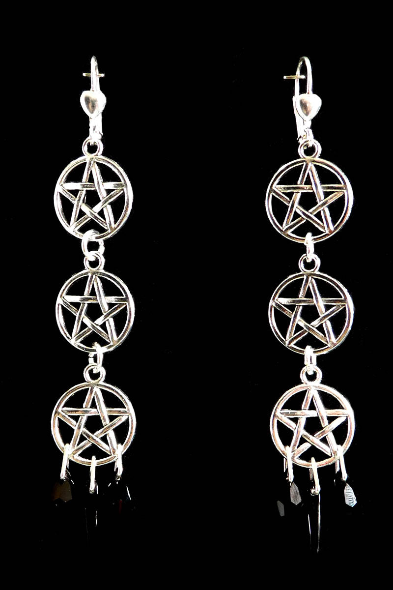Triple Pentagrams in Silver
