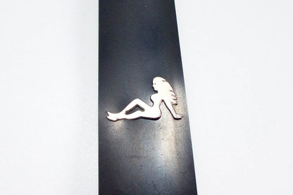 Skinny Tie w/ Trucker Girl